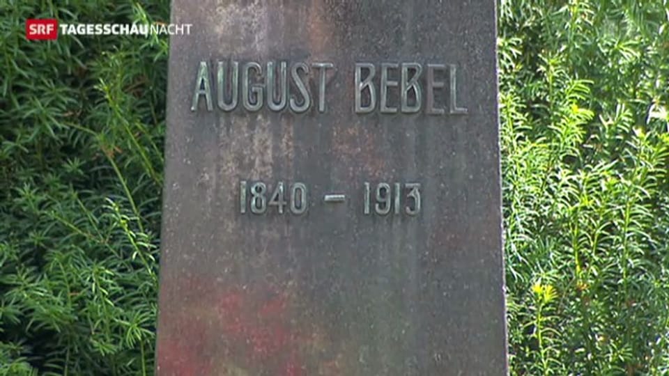 100. Todestag von August Bebel. Feier in Zürich