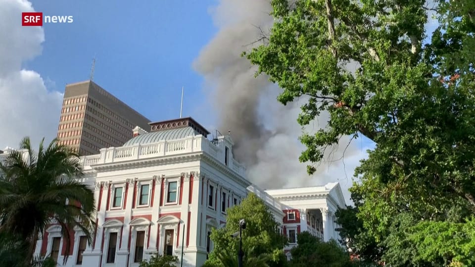 Der Brand in Kapstadt