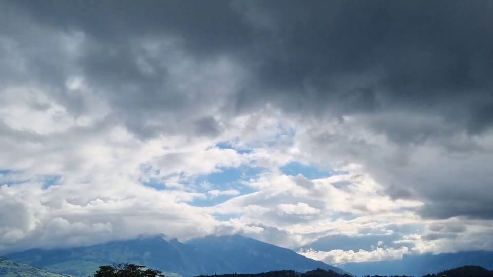 Wechselhaftes Wetter im Berner Oberland, 17. Sept., Werner Krebs