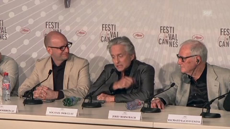Emotionaler Michael Douglas in Cannes