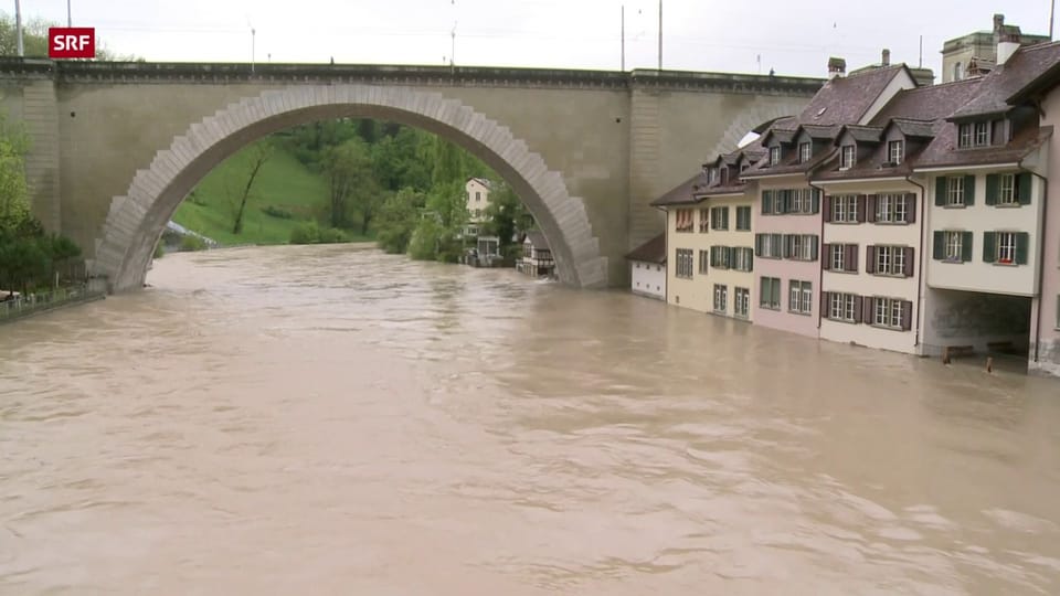 Schutz gegen Hochwasser bei Schweizer Nuklearanlagen