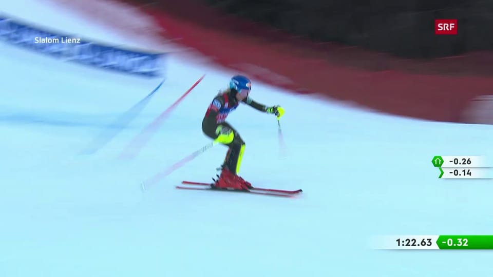 Shiffrin fährt zu ihrem 43. Slalom-Sieg