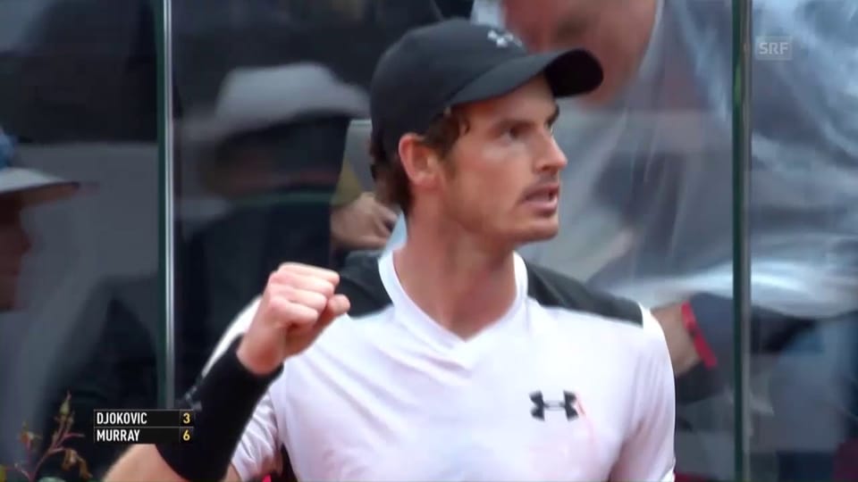 Murray entthront Djokovic in Rom (SNTV)