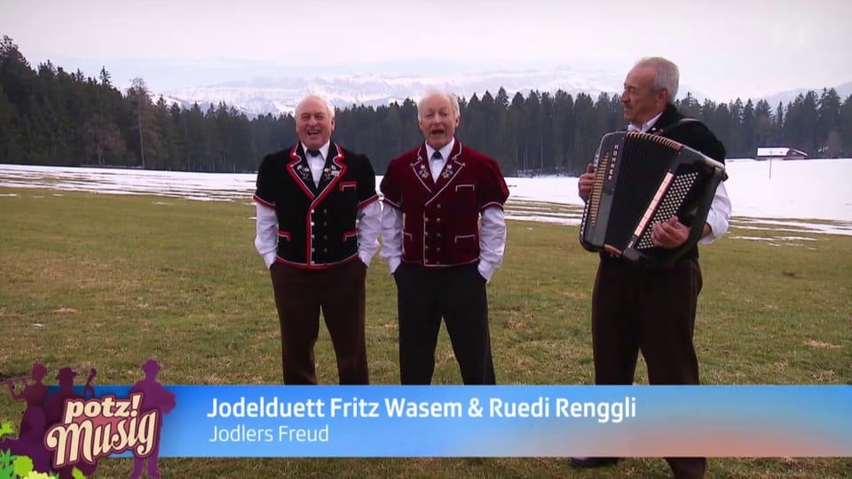 Jodelduett Fritz Wasem und Ruedi Renggli