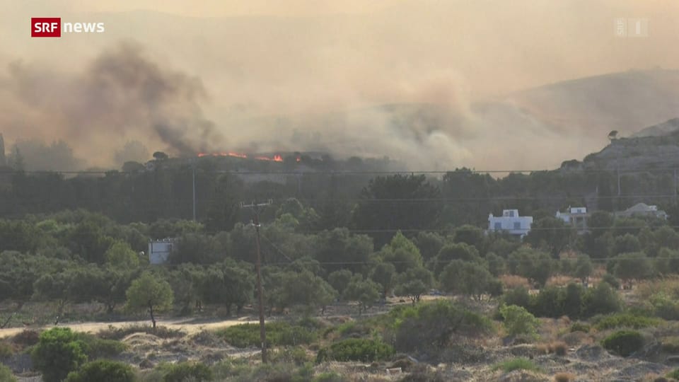 Waldbrände im Mittelmeerraum