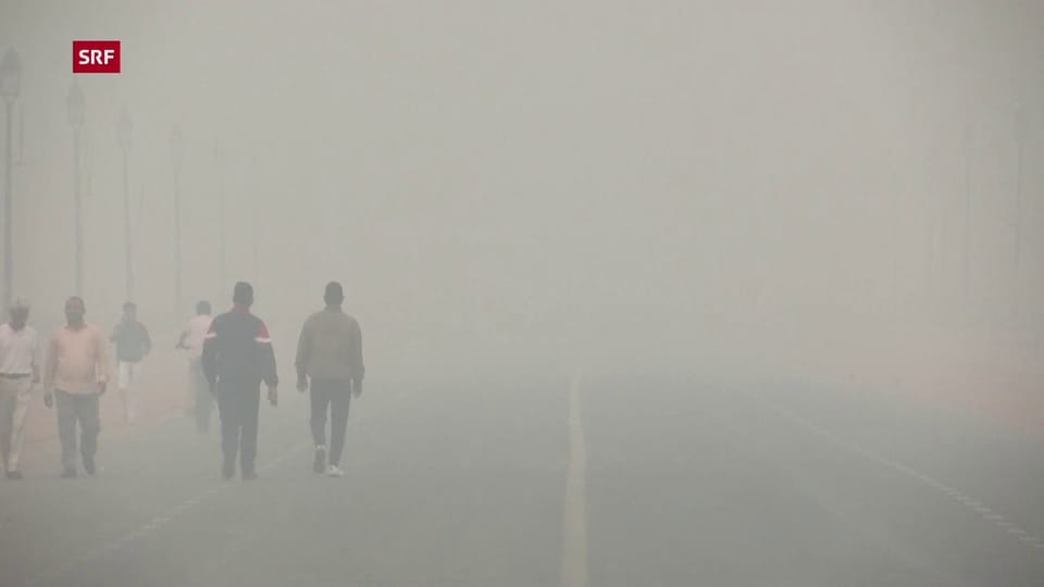 Wegen Smog: Delhi greift zu drastischen Massnahmen
