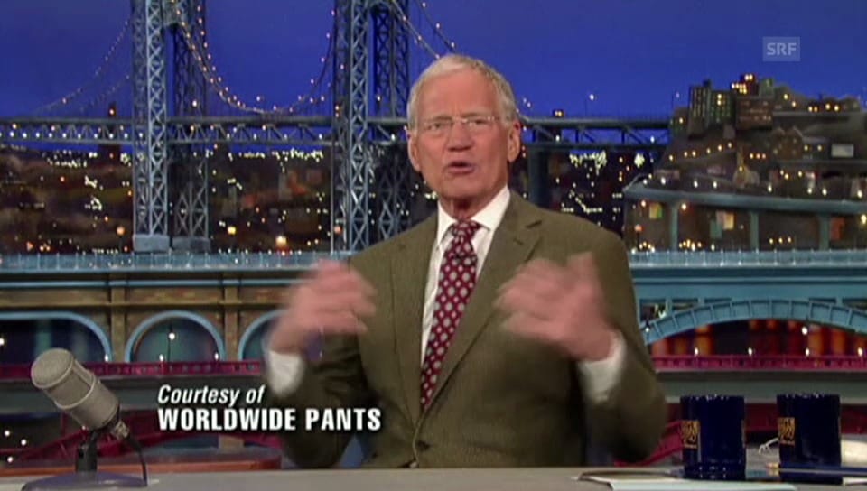Letterman kündigt Ende an (Englisch)