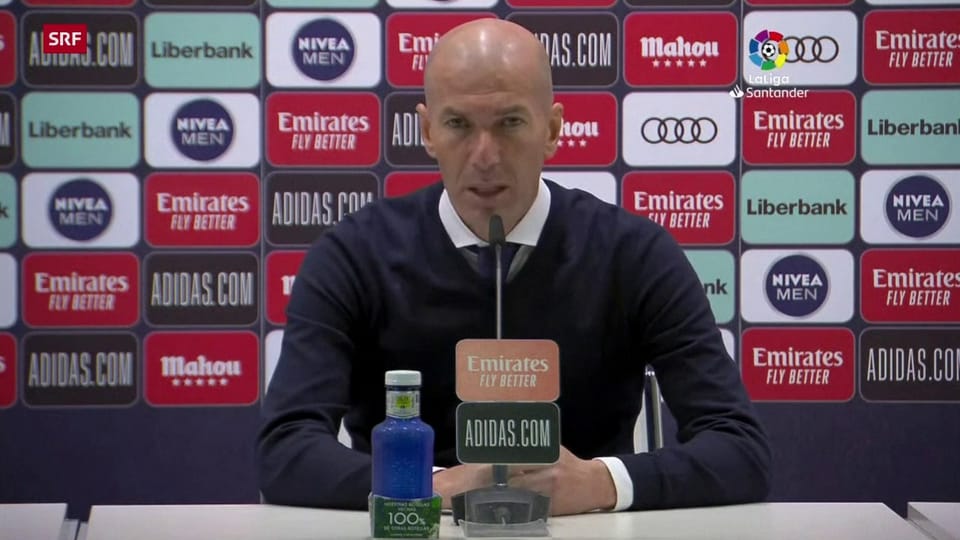 Zidane: «Wir haben 2 Punkte verloren, aber entschieden ist noch nichts» (span.)