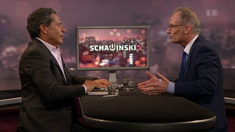 Roger Schawinski im Gespräch mit Lukas Hässig