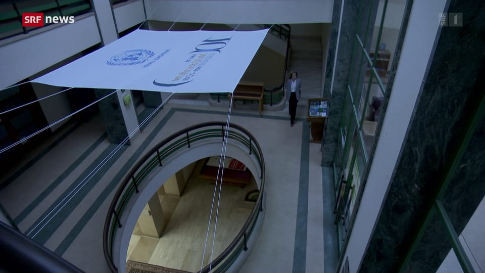 UNO hat Geldprobleme: Licht aus im Palais des Nations in Genf