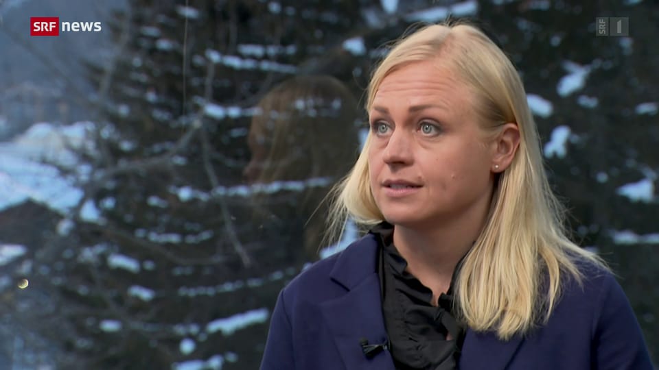 Interview mit Finnlands Aussenministerin Elina Valtonen am WEF