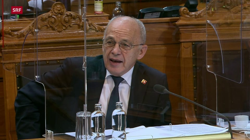 Ueli Maurer: «Es kann auf keinen Fall verlängert werden» Ueli Maurer: «Es kann auf keinen Fall verlängert werden»