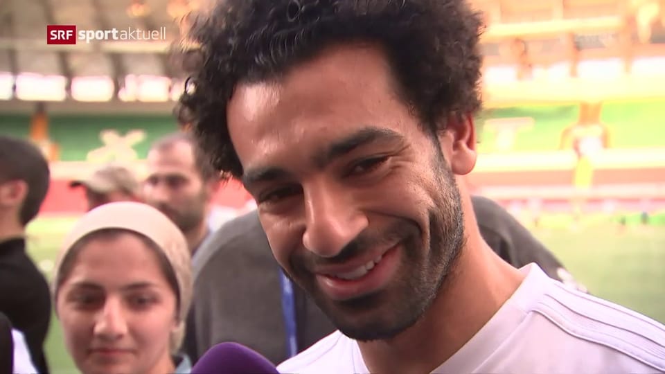 Salah kann wieder lachen