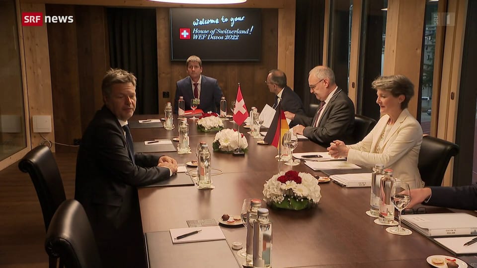 WEF 2022: Schweiz und Deutschland vereinbaren Gasabkommen