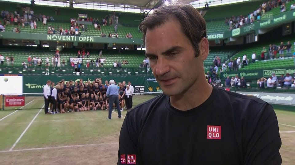 Federer: «In der Mitte war es einfach ein Kampf»