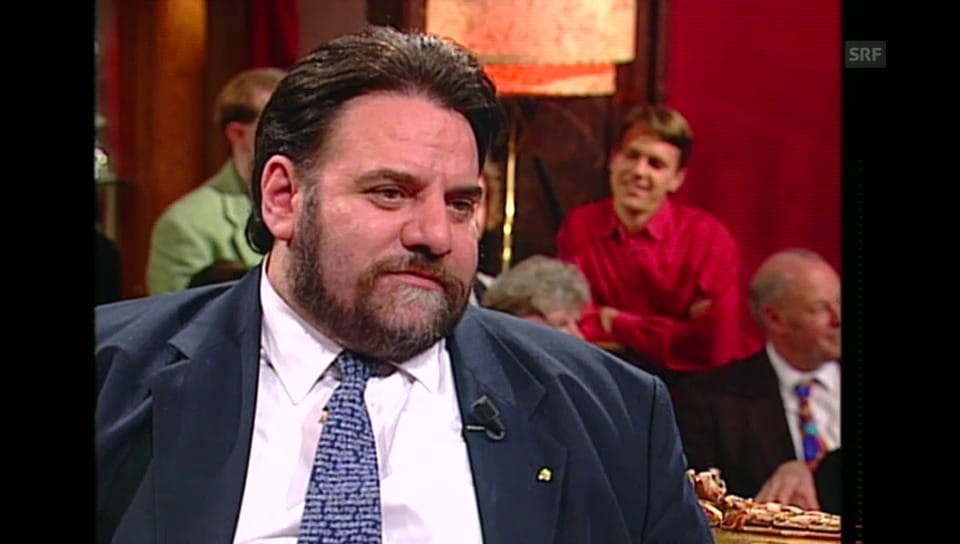 Flavio Maspoli in «Viktors Spätprogramm» (Sendung vom 12.2.1995)