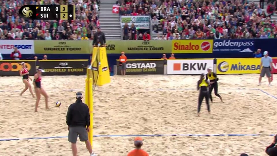 Beachvolleyball: Zumkehr/Heidrich im Viertelfinal gestoppt