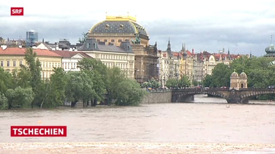 Überschwemmungen in Teilen Europas