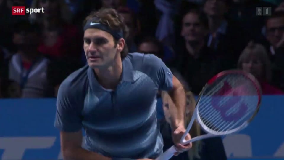 Erinnern Sie sich? Federer vs. Del Potro bei den ATP-Finals 2013