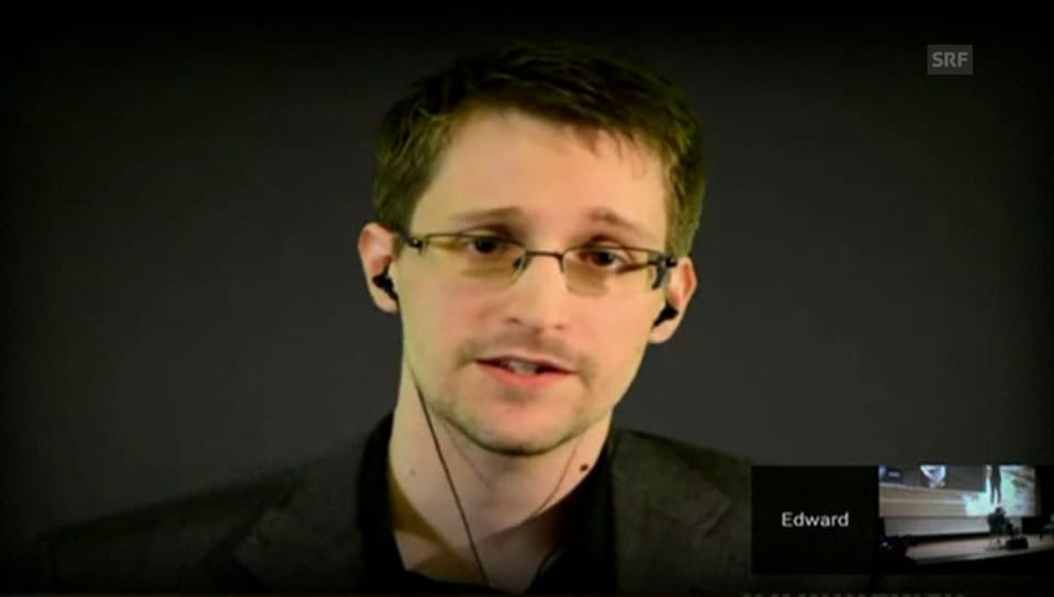 Snowden über politisches Asyl in der Schweiz (Englisch)