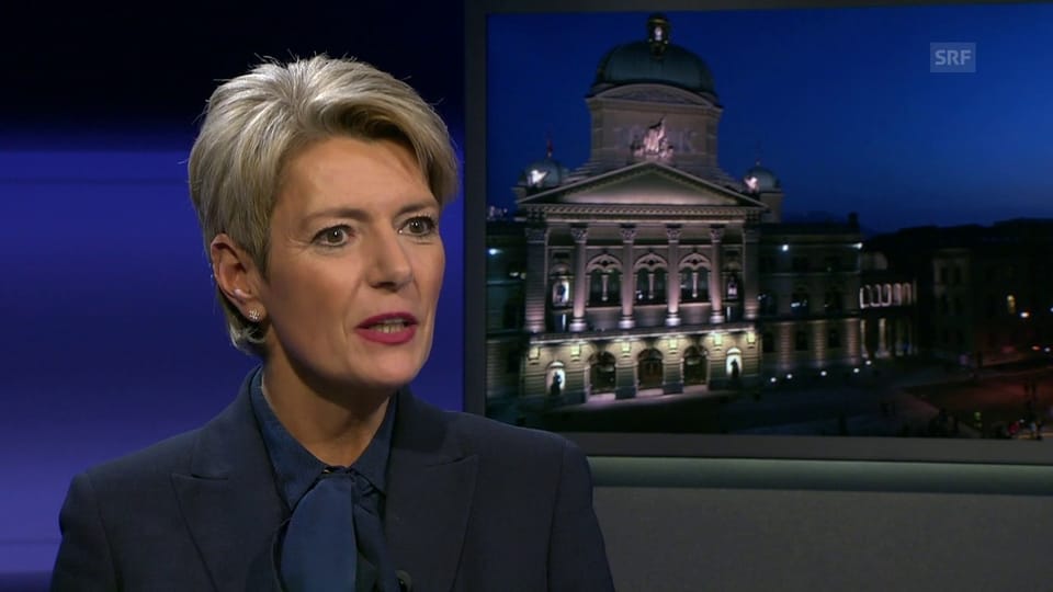 Karin Keller-Sutter: «Wahl ist mit viel Verantwortung verbunden»