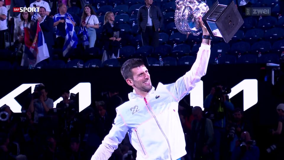 Archiv: Djokovic gewinnt Australian Open zum 10. Mal