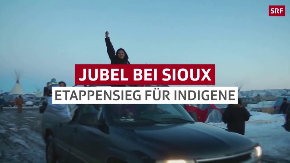 Jubel bei den Sioux