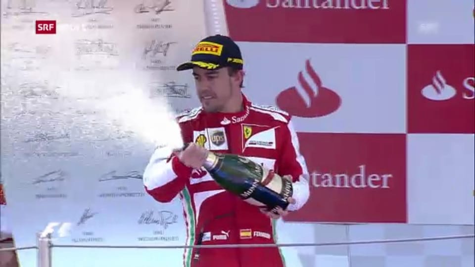 Alonso gewinnt GP von Spanien