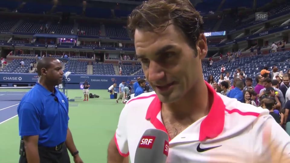 «Solche Matches sind nicht einfach»: Federer im Interview