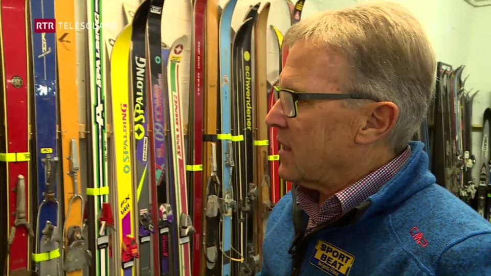 Or da l'archiv: Il 'museum' da skis da Beat Livers
