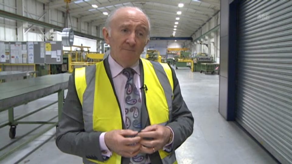 «Rundschau» 9.1.: Manager Tom McGuiness zur irischen Exportwirtschaft.