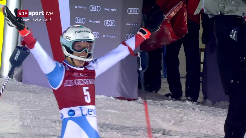 Slalom-Bestleistung von Michelle Gisin