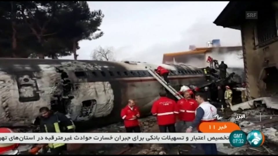 Mehrere Tote bei Flugzeugabsturz im Iran