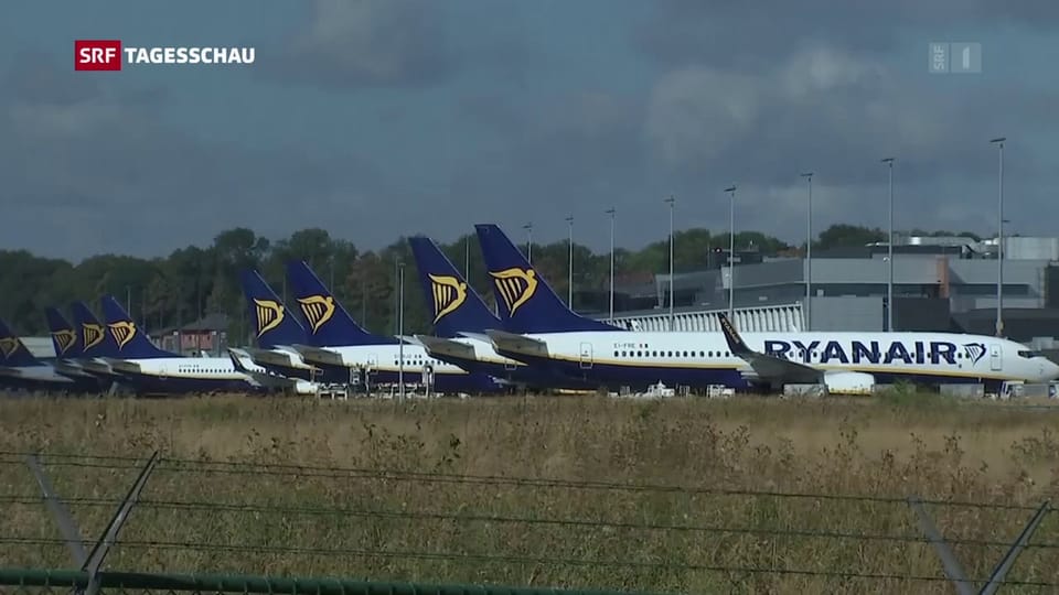 Ryanair-Flotte bleibt am Boden
