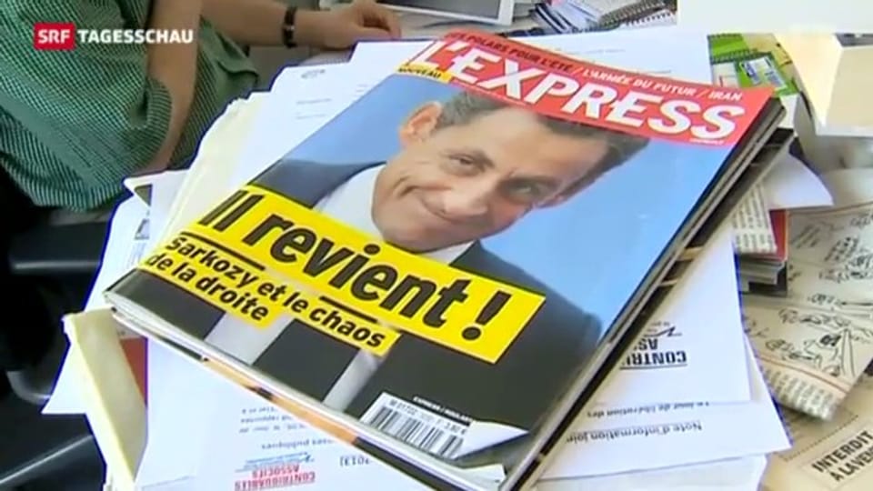 Nicolas Sarkozy meldet sich zurück