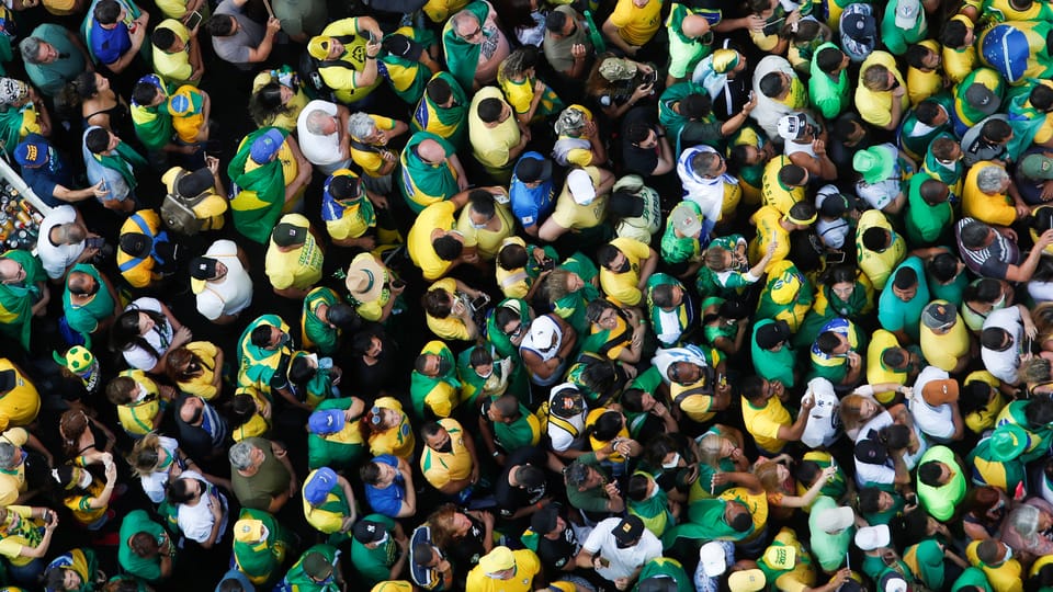 Zehntausende protestieren für Brasiliens Präsident Bolsonaro