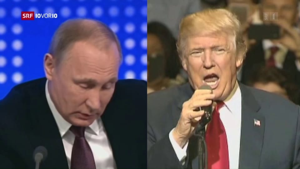 Donald Trump lobt die Reaktion von Russlands Präsident Putin