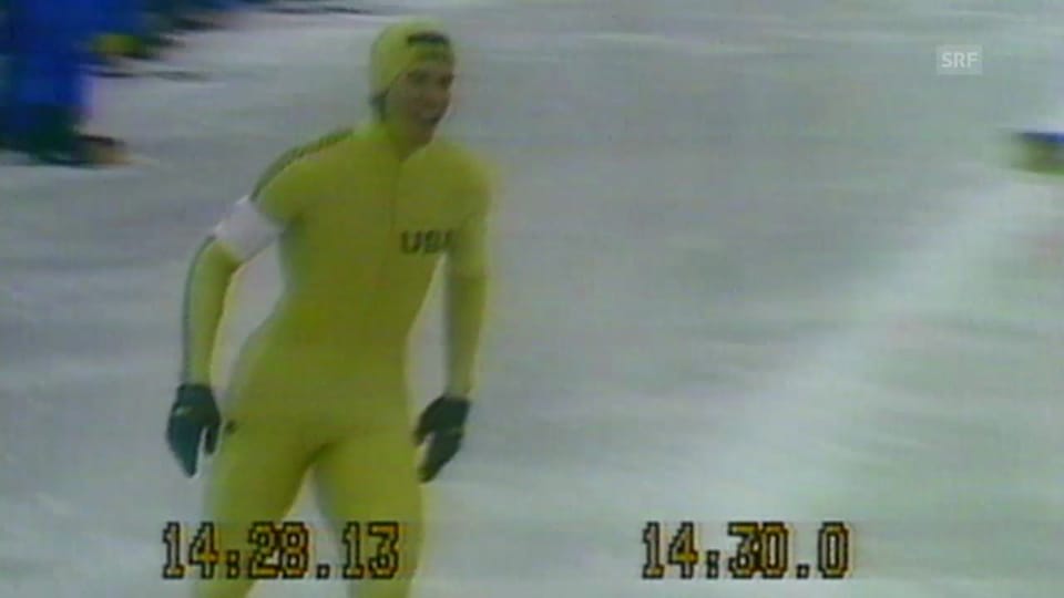 10'000 m: Heiden mit Gold und Weltrekord (SRF-Archiv)