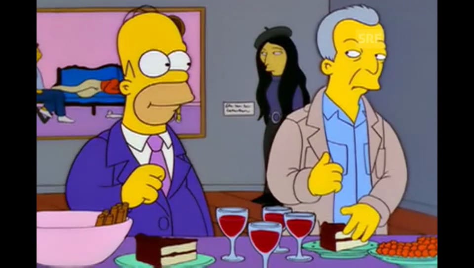 Jasper Johns (The Simpsons, Fox)