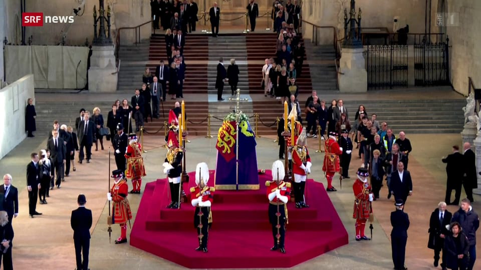 Trauerzug für Queen Elizabeth II.
