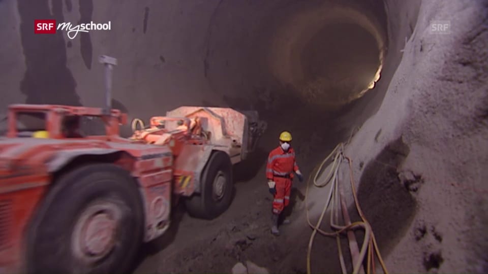 Wo lauert die grösste Gefahr für die Mineure im Tunnelbau?