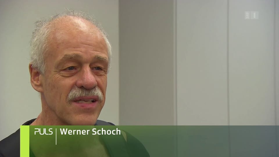 Werner Schoch kann sich gut vorstellen eine solche Leggings zu tragen – wenn sie weniger kompliziert anzuziehen ist.