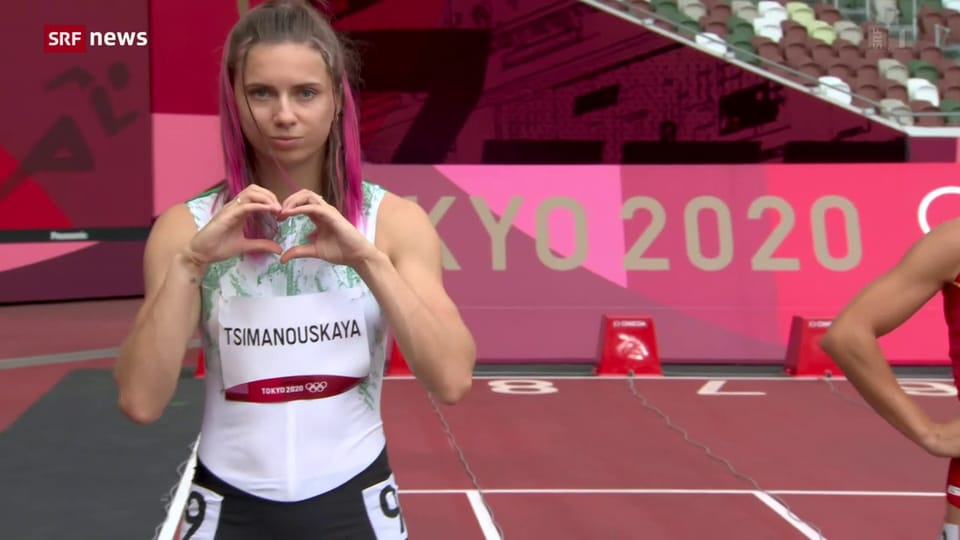La sprintra bielorussa Kristina Timanowskaja survegn asil en Pologna