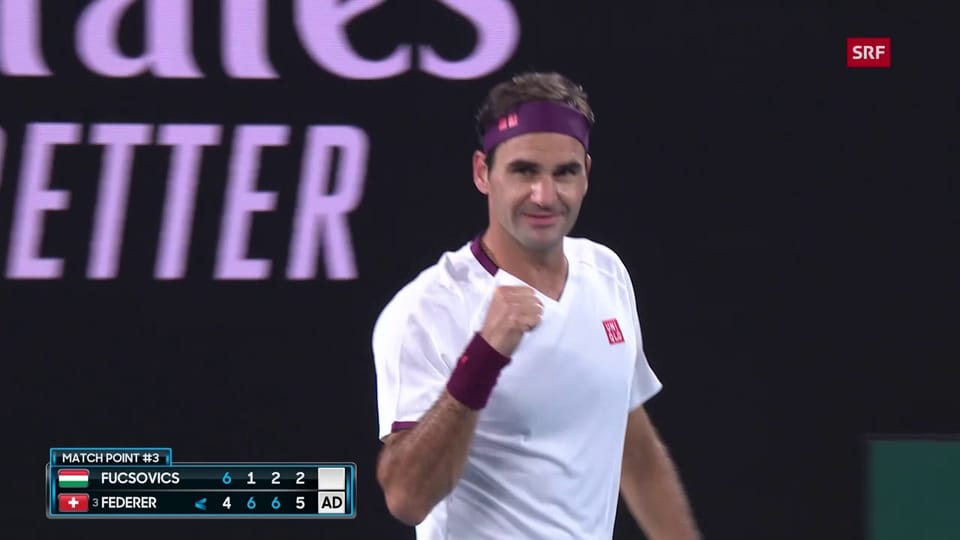 Aus dem Archiv: Federer dank Viersatzsieg im Viertelfinal