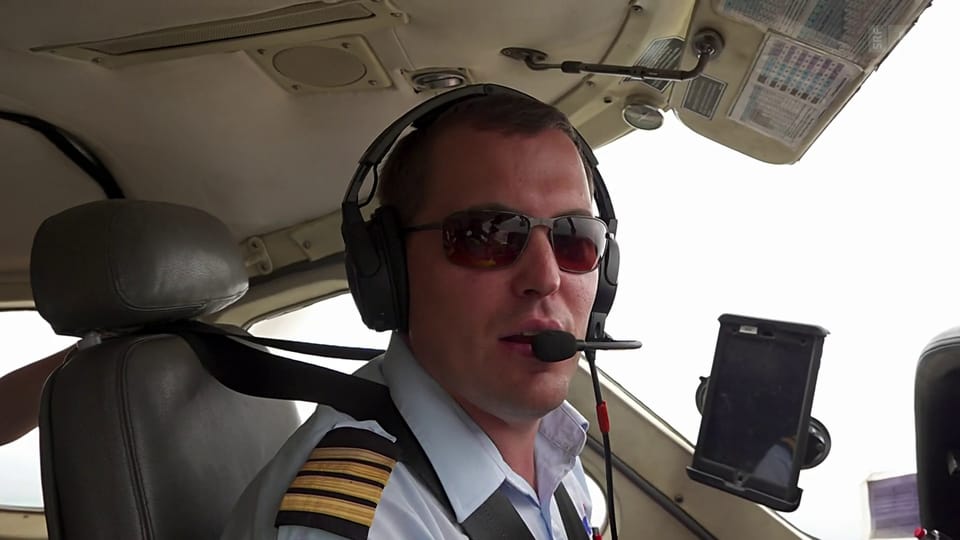 David Graf im Landeanflug auf Juba : «Es ist ein Riesenchaos»