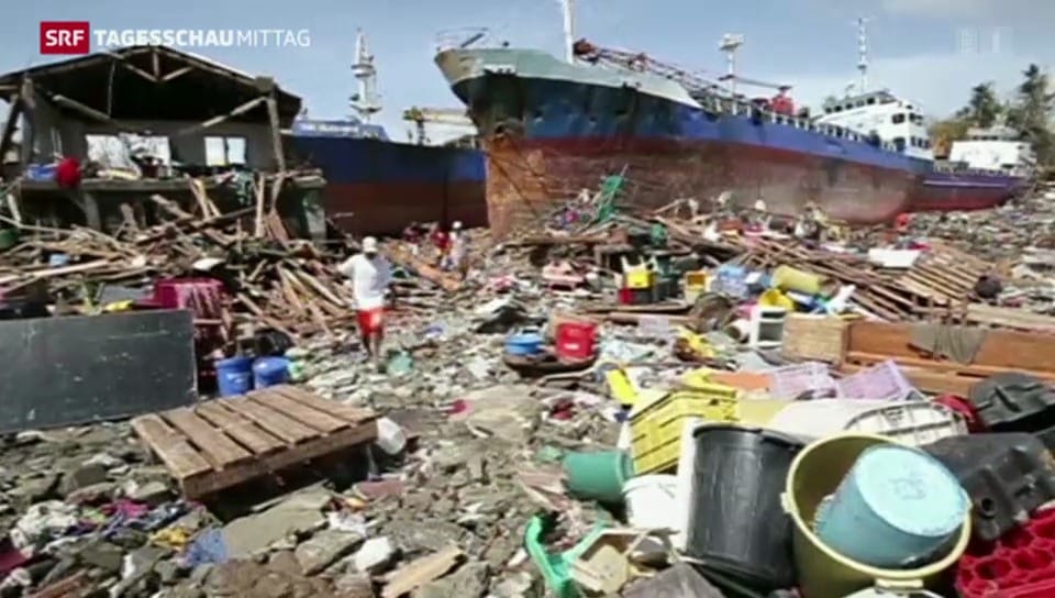 Rückblick auf den Taifun Haiyan