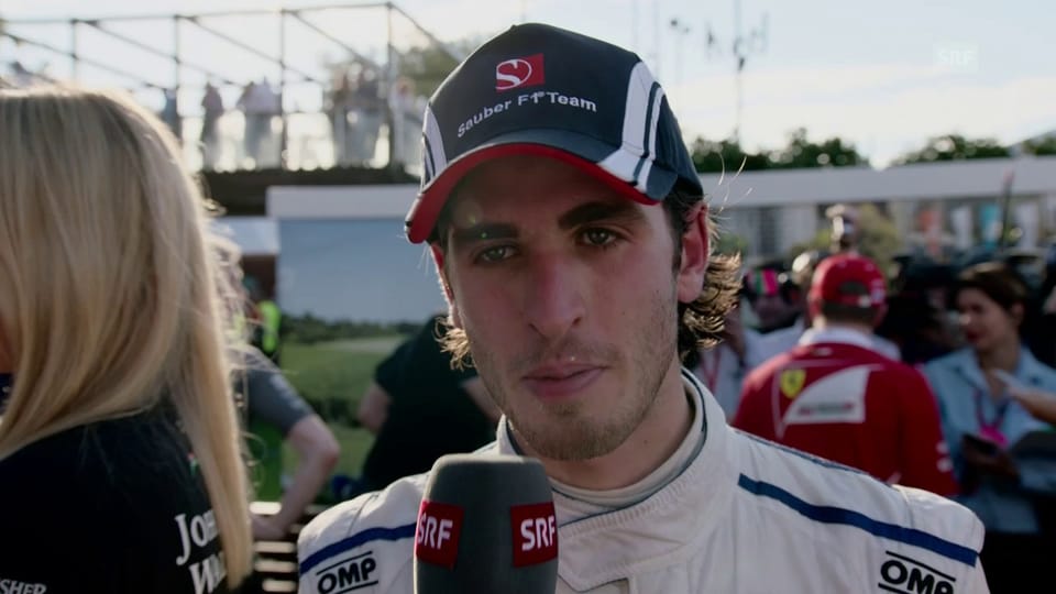 Giovinazzi: «Glücklich, den ersten GP beendet zu haben»