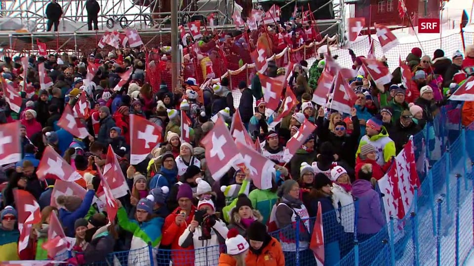 Die Schweizer vor dem Adelboden-Slalom