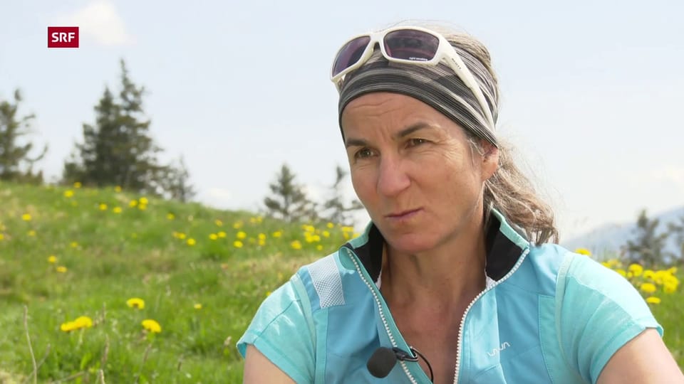 Das Wandern mit Stöcken bietet für Bergführerin Flurina Goerre ganz klare Vorteile