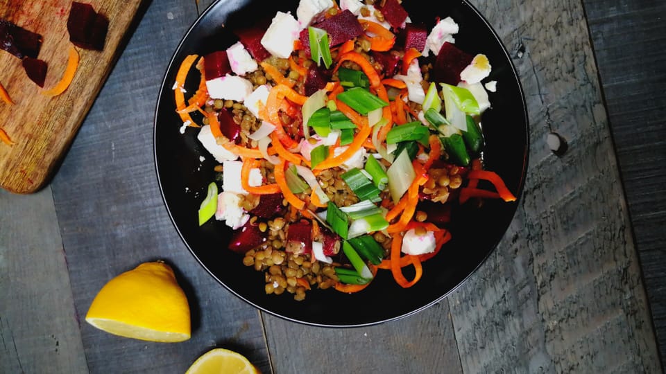 Linsen-Randen Salat – das ganze Rezept